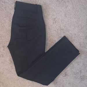 J. Crew, Italian wool gray slim pants, size 0
